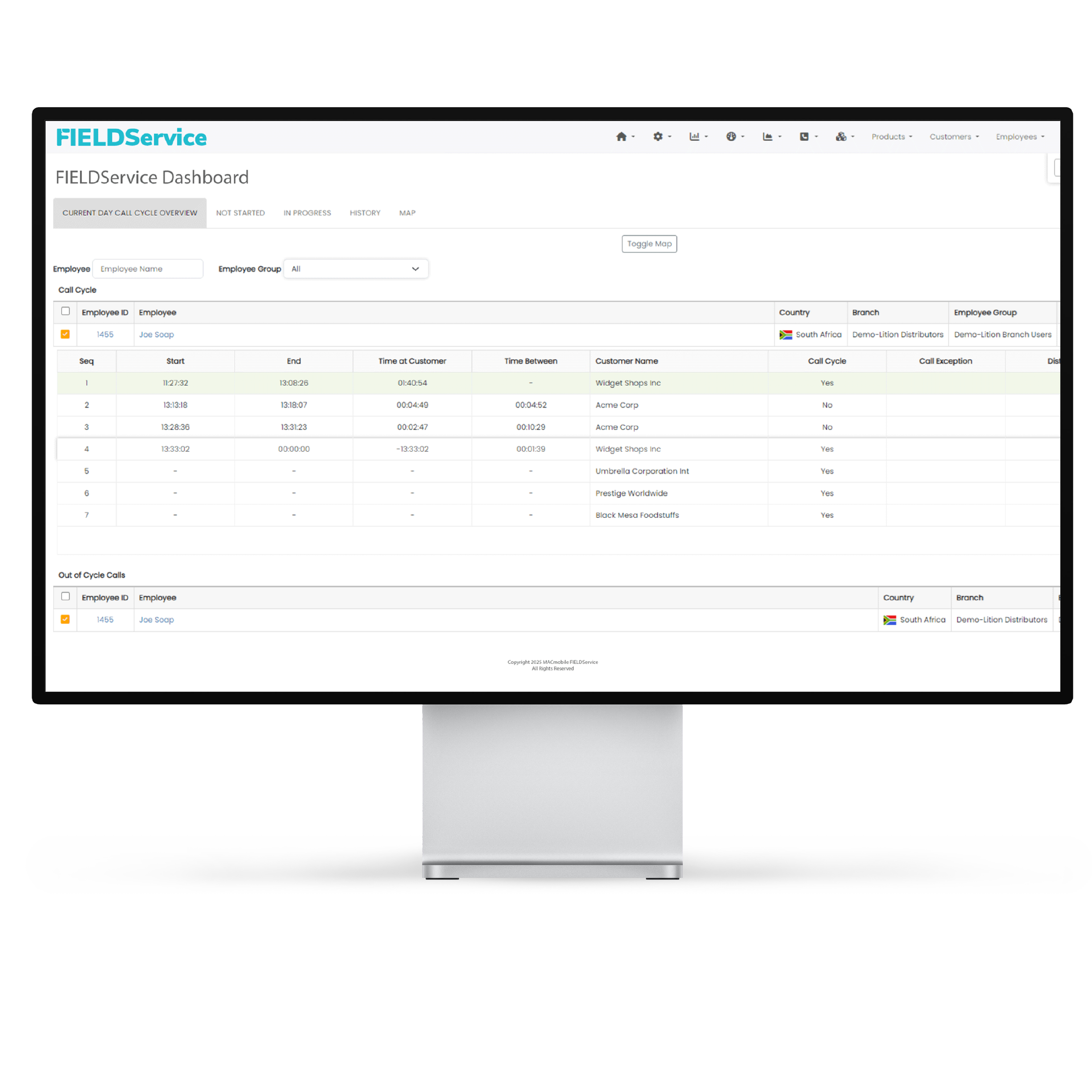 FMCG distribution management